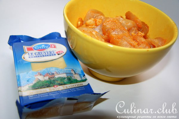 Рулеты "Донцовские" из двух сортов мяса с карри.