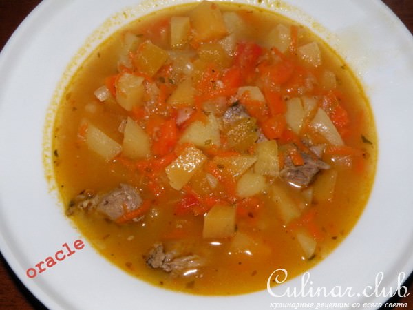 Зимнее "жаркое" со свининой и овощами