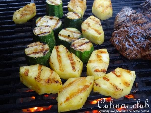 " Мраморная с Ананасом и Цукини "