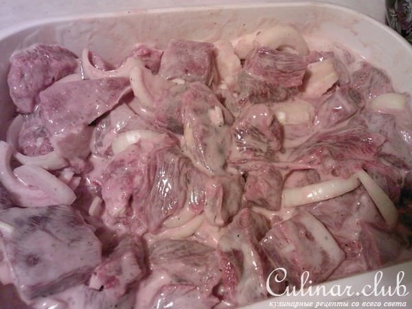 мясо с картошкой в казане