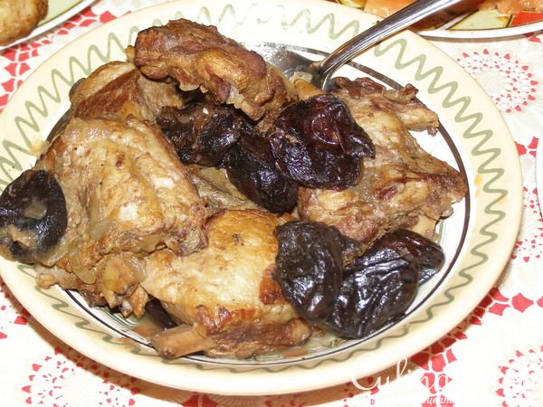 Рёбрышки с черносливом(вариант)