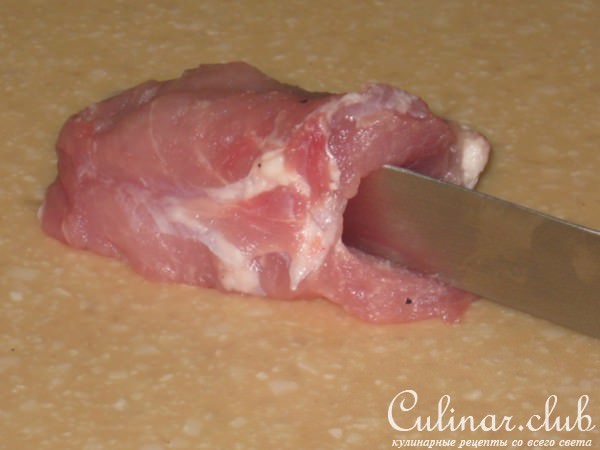 Нежная свинина с вишенкой(Дуэль)