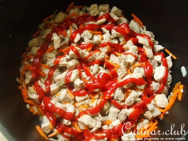 Kартошка тушеная с мясом