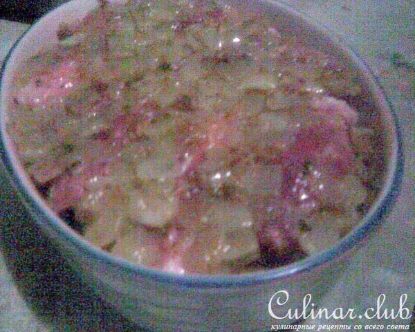 Свиные рулетики с пряной яблочной начинкой