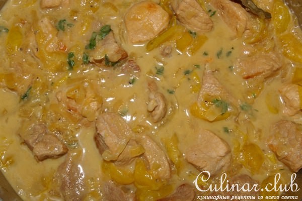 Свининка с алычой
