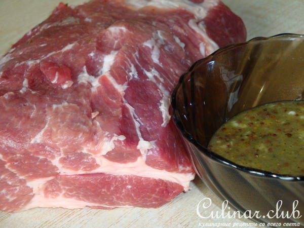Запеченое мясо для хорошей компании