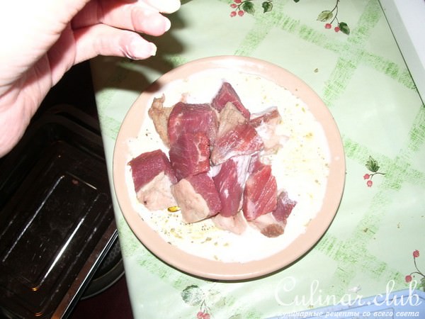 Мясо под шубой