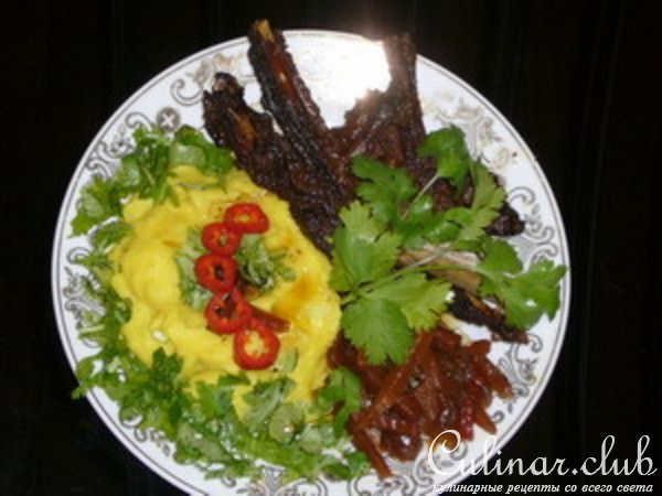 Ребрышки бараньи маринованные по-корейски