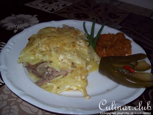 мясо под шубой