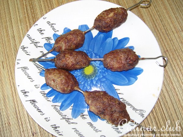 Люля-кебаб. Аэрогриль.
