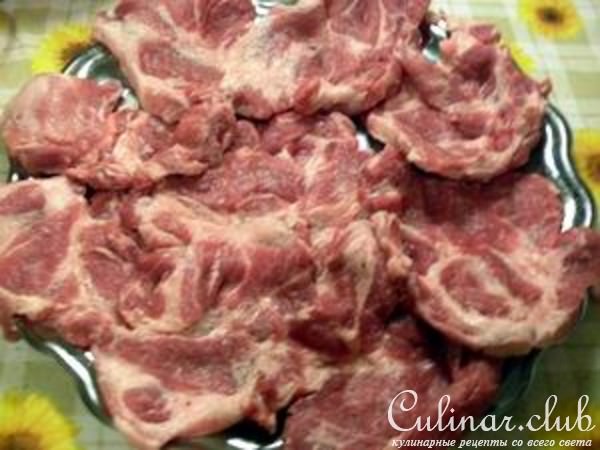 Стейки из свиной шейки