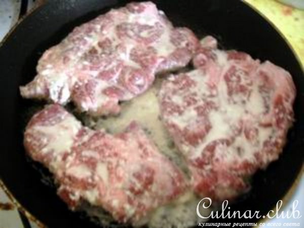 Стейки из свиной шейки