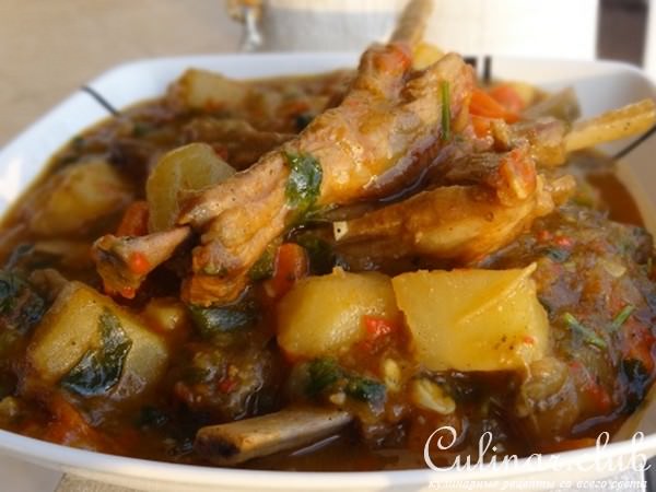" Бараньи Рёбра с Овощами " 