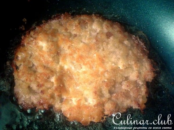 Свинина отбивная в сырном тулупе