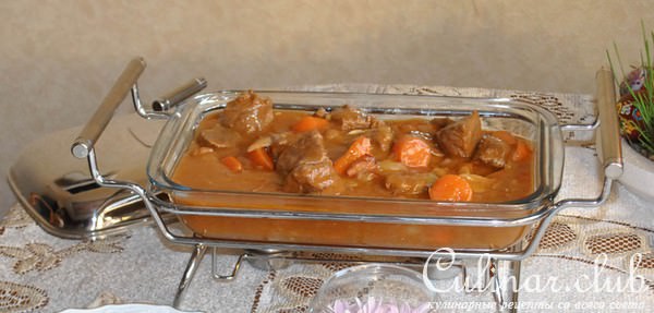 «Boeuf bourguignon» по-домашнему для Дмитрия Нагиева