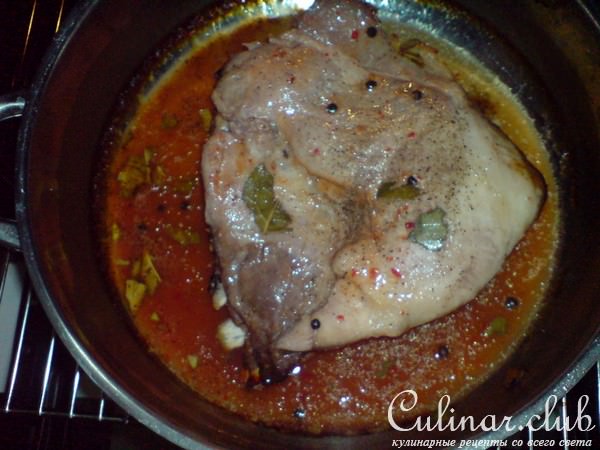 Грудинка,маринованная в ананасовом соке