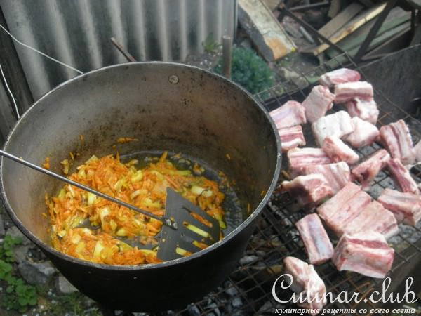 Свиные ребрышки.