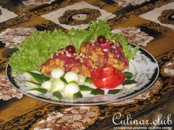 Нежная свинина с вишенкой(Дуэль)