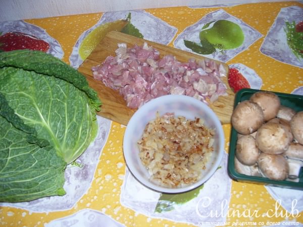 Голубцы,,Индюшка в капусте,,