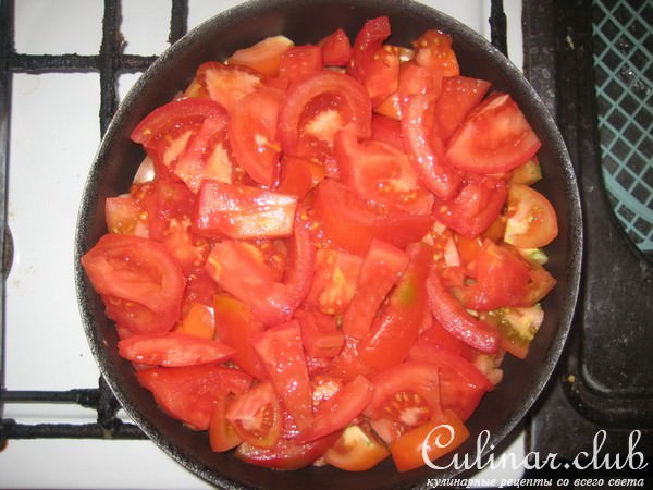 Рагу баранина с овощами