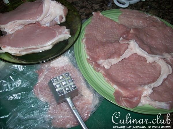 Мясо по-французски (вариант)