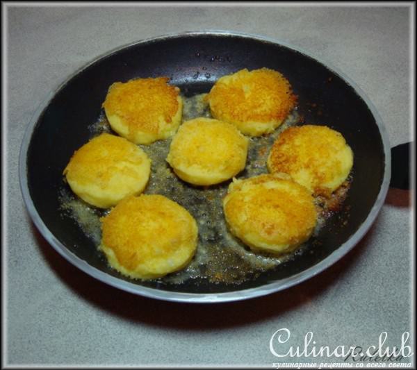 Мясные роллы в сидровом соусе. 
