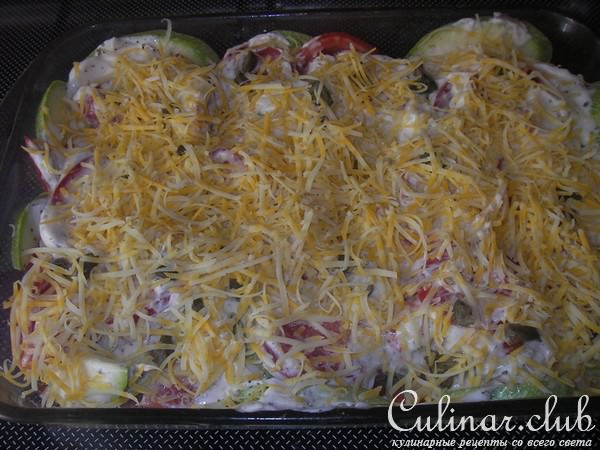 Свинина с овощами и каперсами