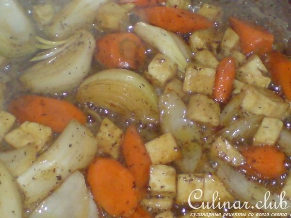 Рулька с пивом и сушеной мятой