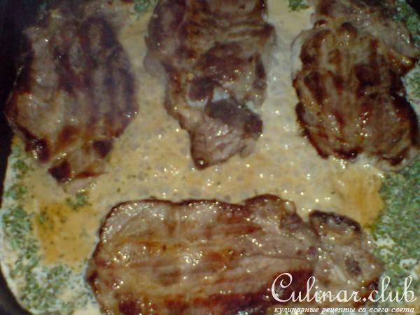 Мясо в метаксовом соусе