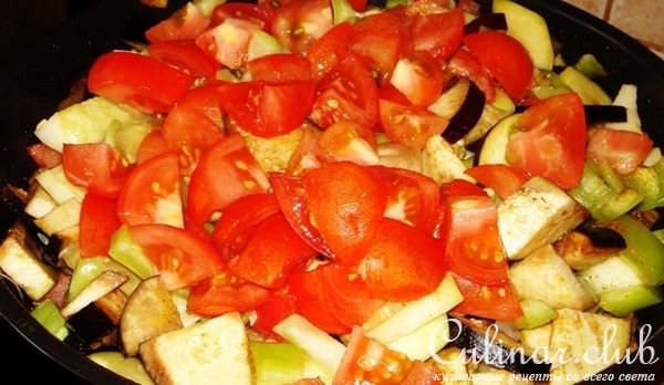 Свинина с овощами