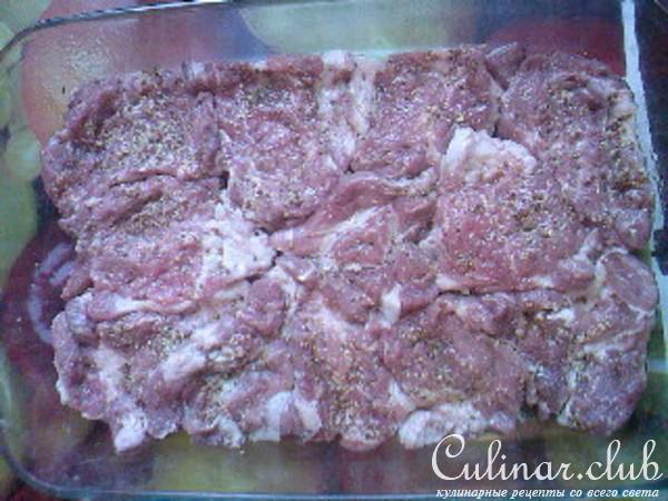 Мясо с грибами "Максим"