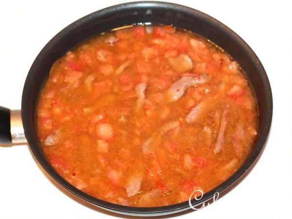Мясное рагу с итальянским акцентом 