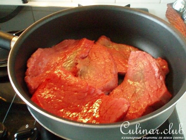 Мясо тушеное по-балиански. 