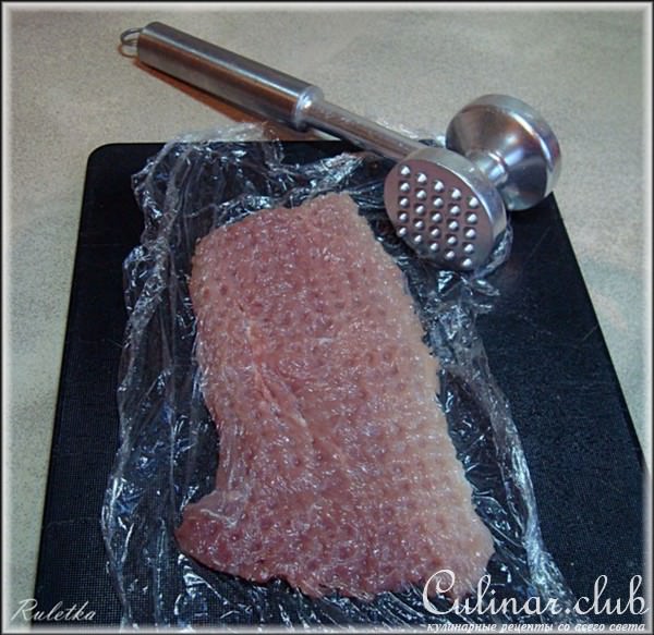 Мясные рулеты "Сливовая долина" (японские мотивы).