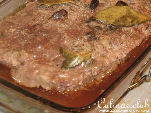 Патэ из свинины с коньяком.