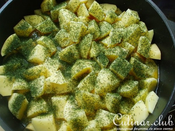 Kартошка тушеная с мясом