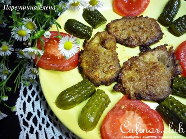 Отбивные маринованные в солоде и соевом соусе