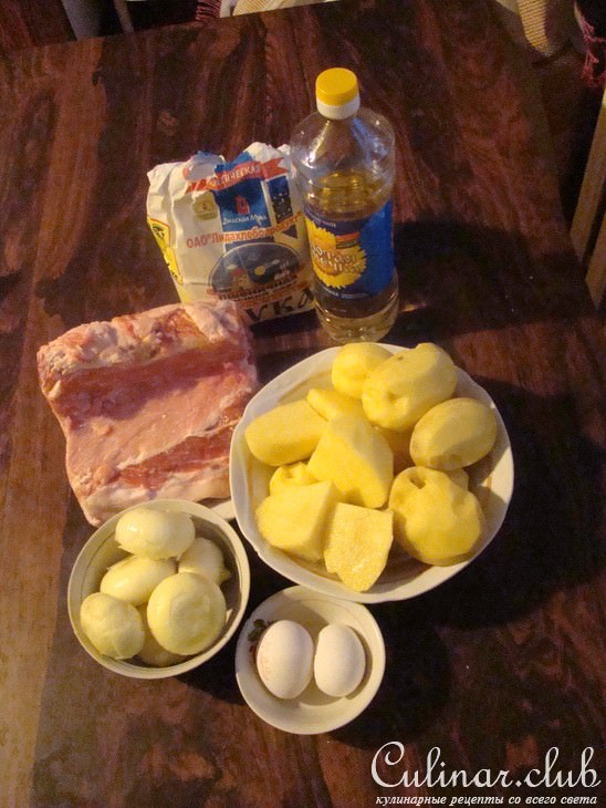 мочанка с картофельными блинами