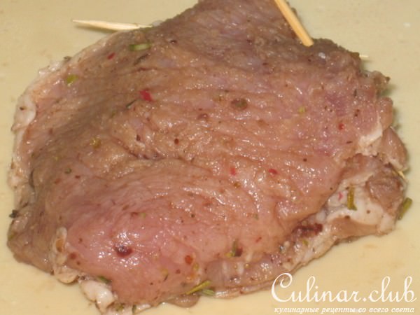 Нежная свинина с вишенкой(Дуэль)