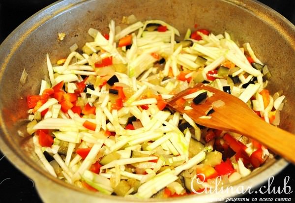 Патиссоны фаршированные.