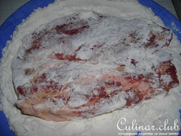 Отбивная из свиной шейки