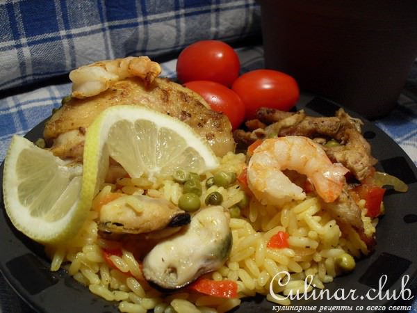"Паэлья" (spanische Paella)