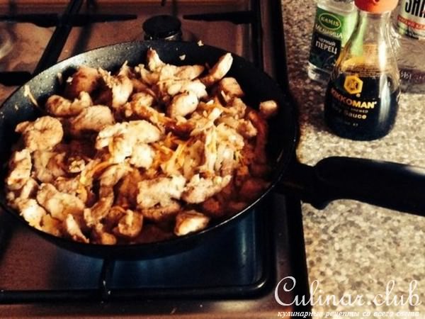Гуляш из свинины с картофелем