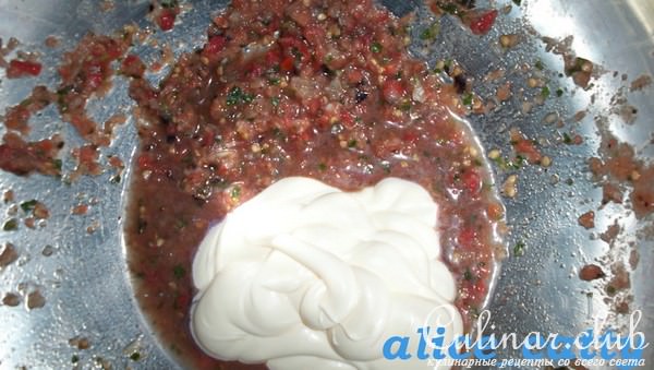 Вариация на тему "Мясо по французски"