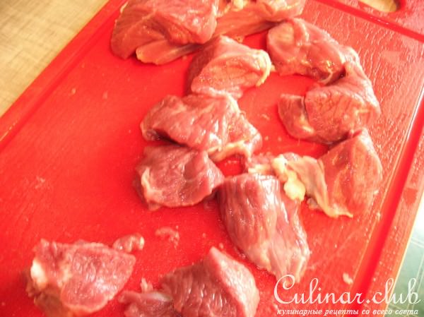 Рагу из баранины по-гречески