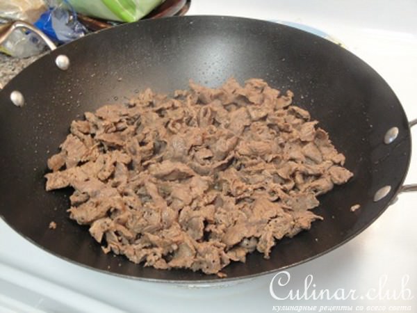 говядина с овощами
