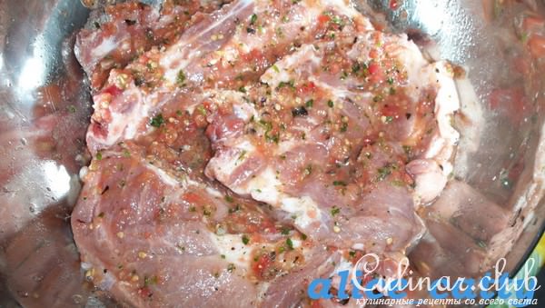 Вариация на тему "Мясо по французски"