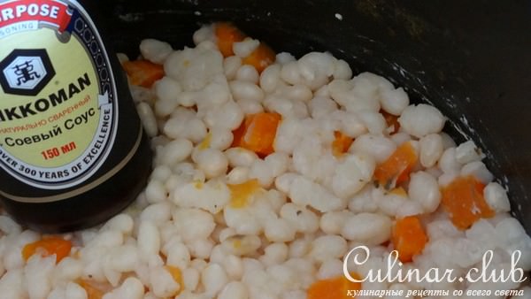 Тушеная фасоль со свиными ребрами