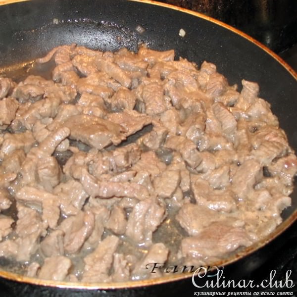 Мясо под картофельной крышкой
