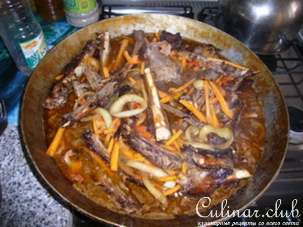 Ребрышки бараньи маринованные по-корейски